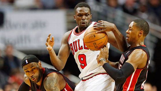 Chicago Bulls forward Luol Deng
