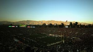 Michigan State and Stanford play in the Rose Bowl