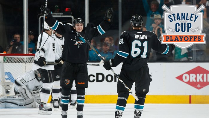 Tommy Wingels and Justin Braun