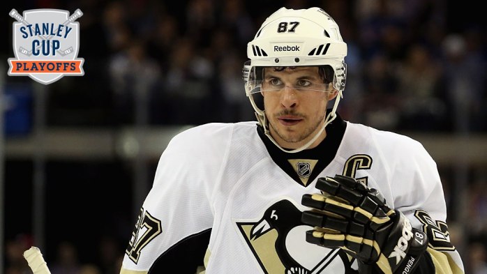 Sidney Crosby #87 of the Pittsburgh Penguins