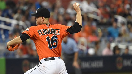 Pitcher Jose Fernandez
